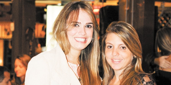 Natália Carvalho e Mariane Dutra no Picanha na Tábua